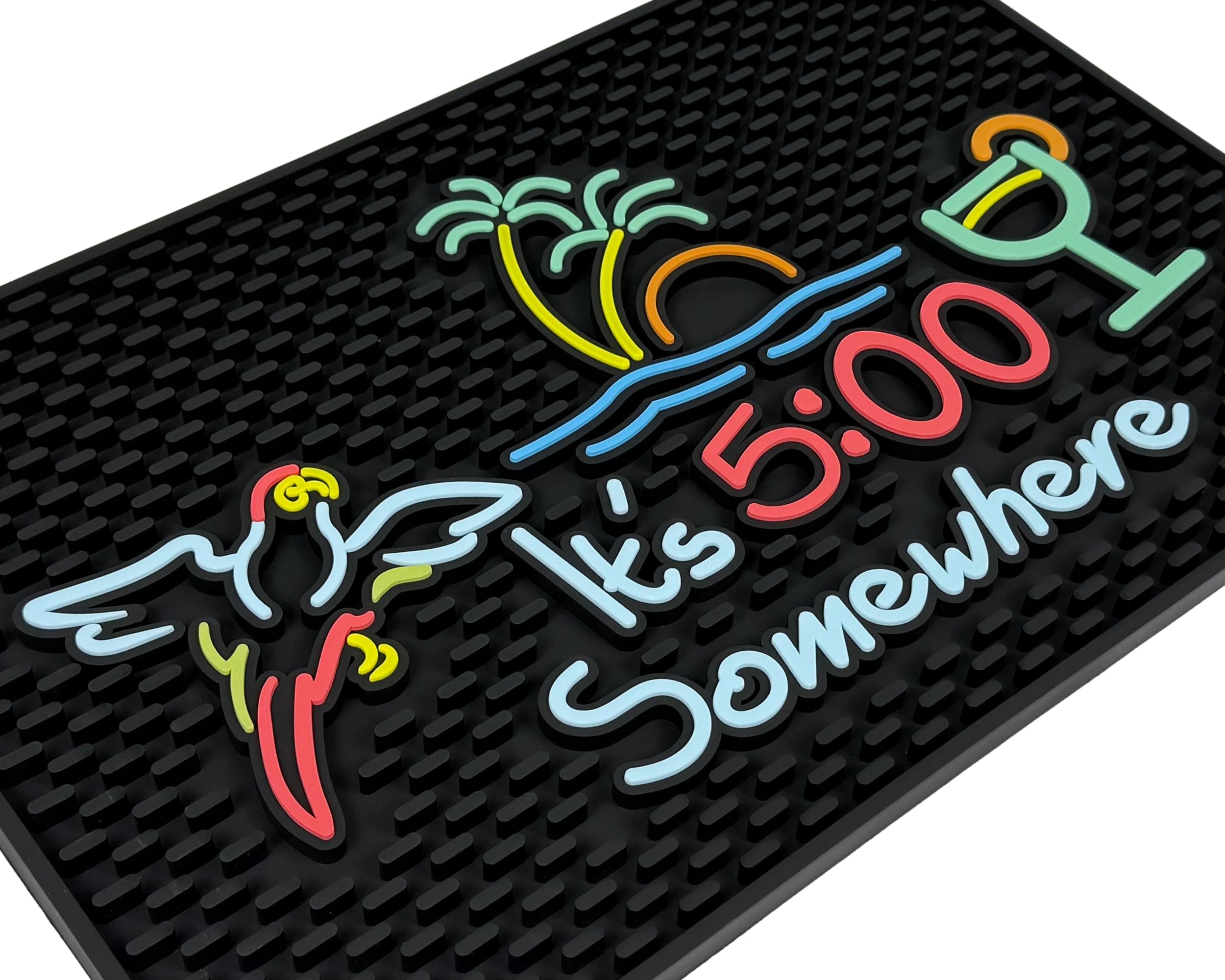 It's 5:00 Somewhere Bar Mat