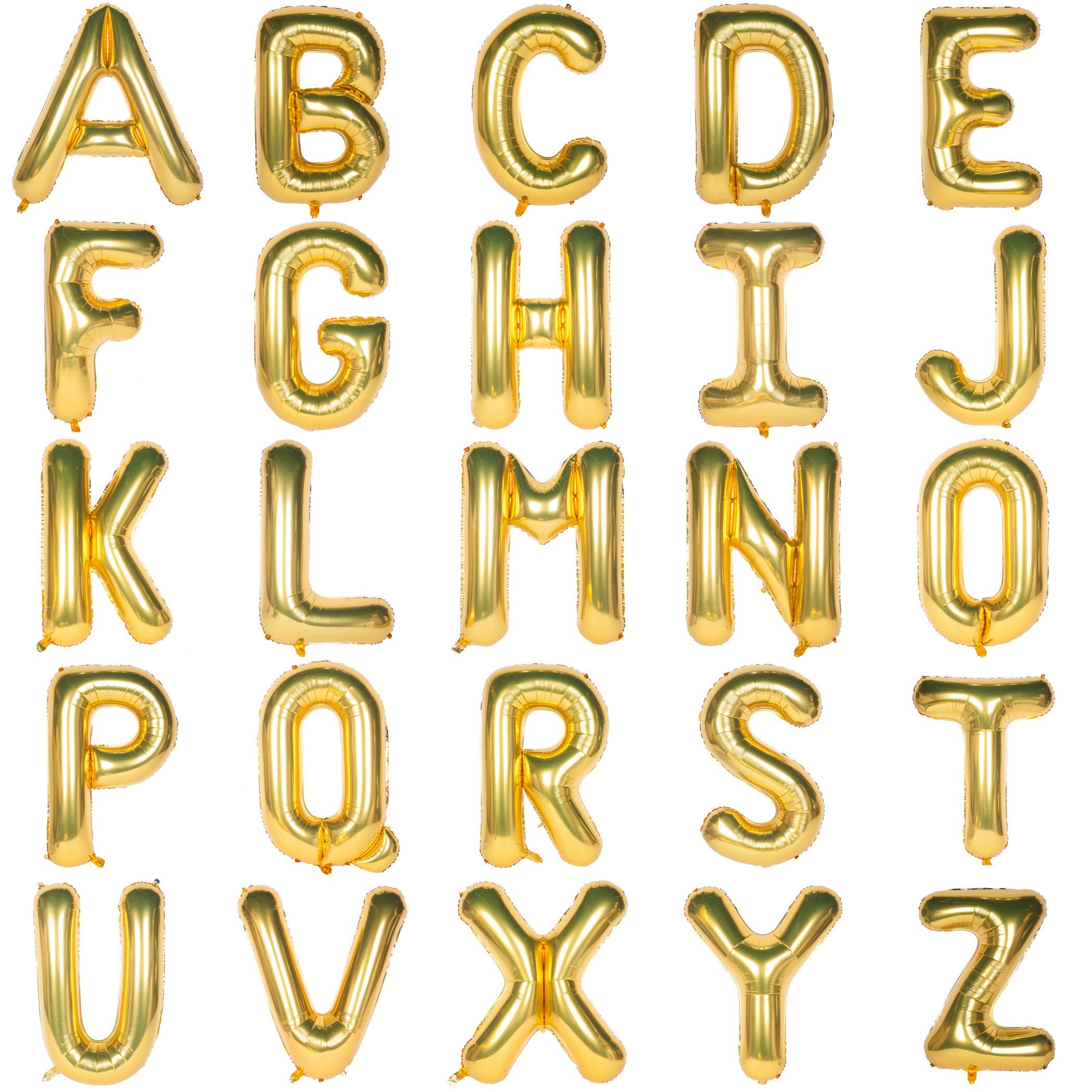 40 Inch Giant Gold Letter H Foil Helium Balloons Single Birthday Party Decoration Supply Baby Shower