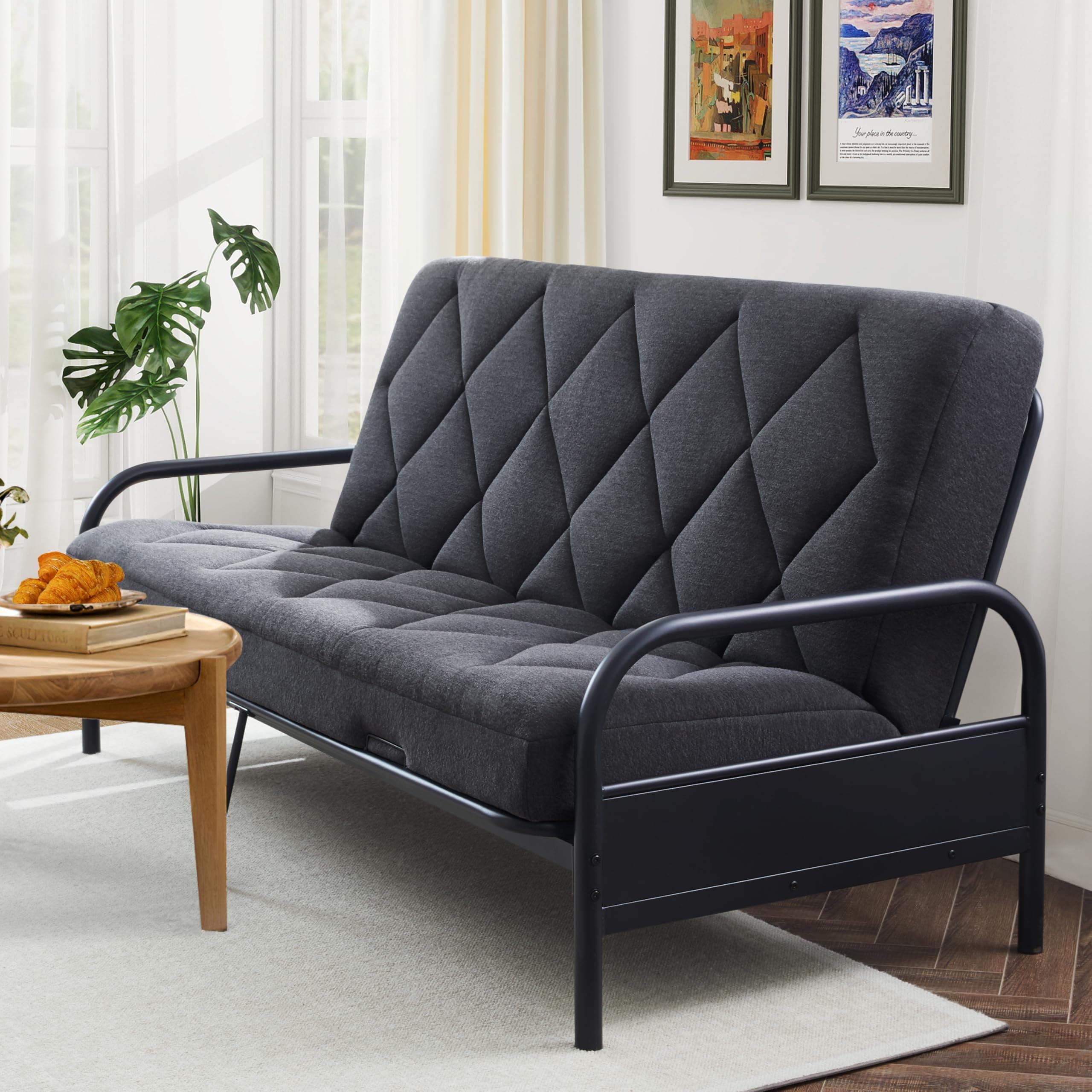 Jamdok Full Size Memory Foam Futon Mattress Replacement(Frame Not Included)
