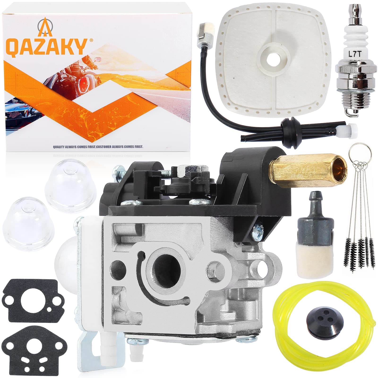 QAZAKY Carburetor for Echo SRM-210i SRM-210SB SRM-210U SRM-211i SRM-211SB SRM-211U SRM-230S SRM-230U SRM-231S SRM-231U GT-200i GT-200EZR GT-201EZR GT-201i GT-201R HC-150i HC-151i ES-230 ES-231 Blower