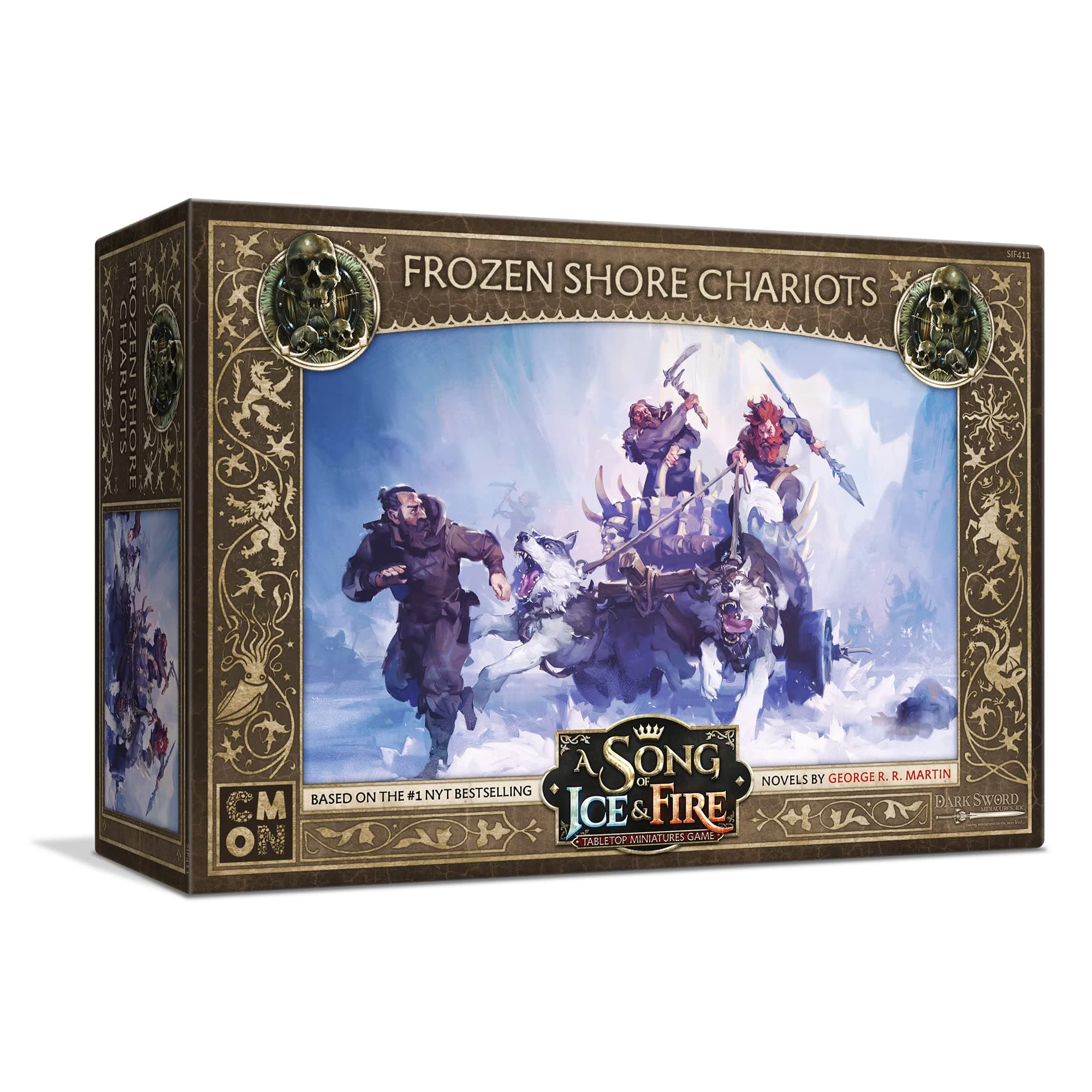 A Song of Ice and Fire - Frozen Shore Chariots Unit Box - Strategy Game for Teens and Adults - Ages 14+ - 2+ Players - Average Playtime 45-60 Minutes - Made by CMON