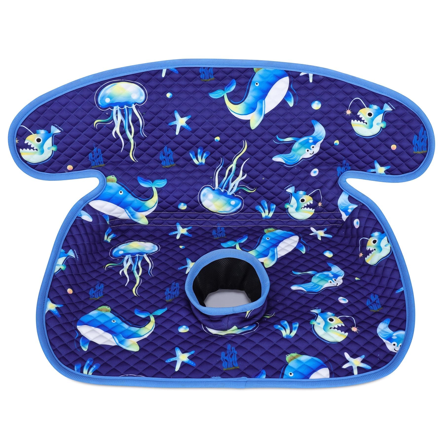 Babenest 1pc Car Seat Protector Cover for Potty Training Whale-Blue