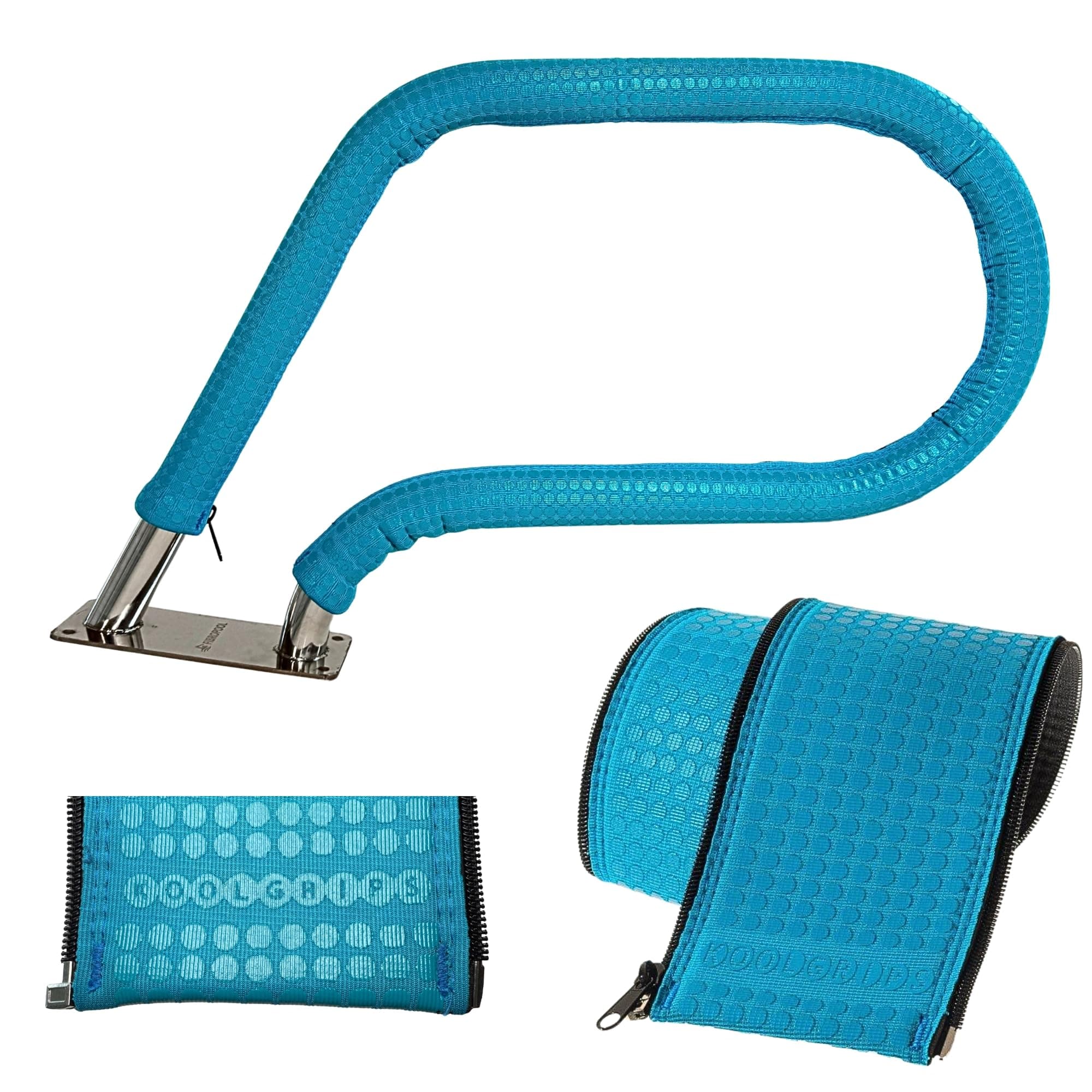 KoolGrips Handrail Cover for Pool and Spa (Indian Teal, 8' Foot)