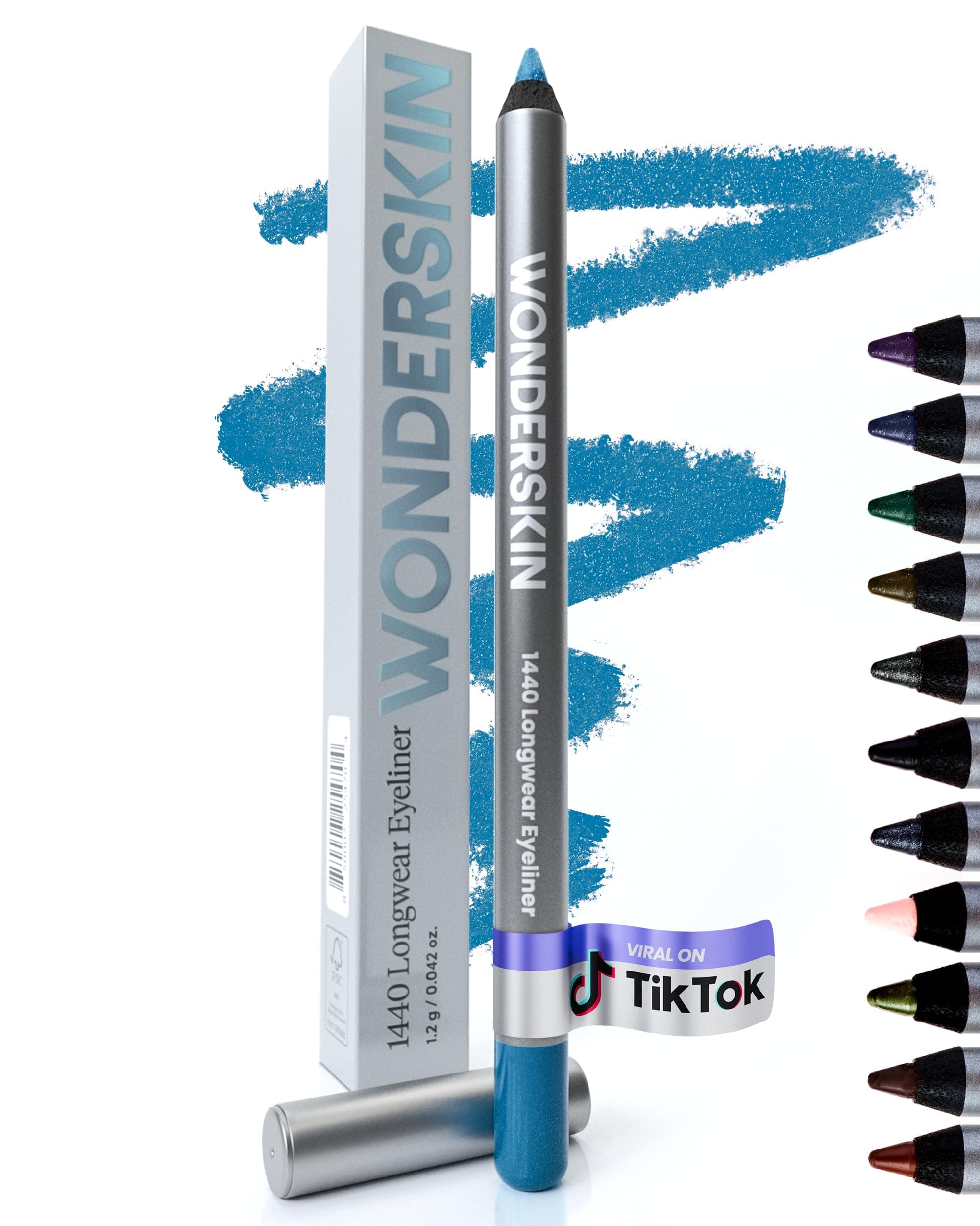 Wonderskin Eyeliner Pencil 1440 Longwear Eyeliner Waterproof & Smudge Proof