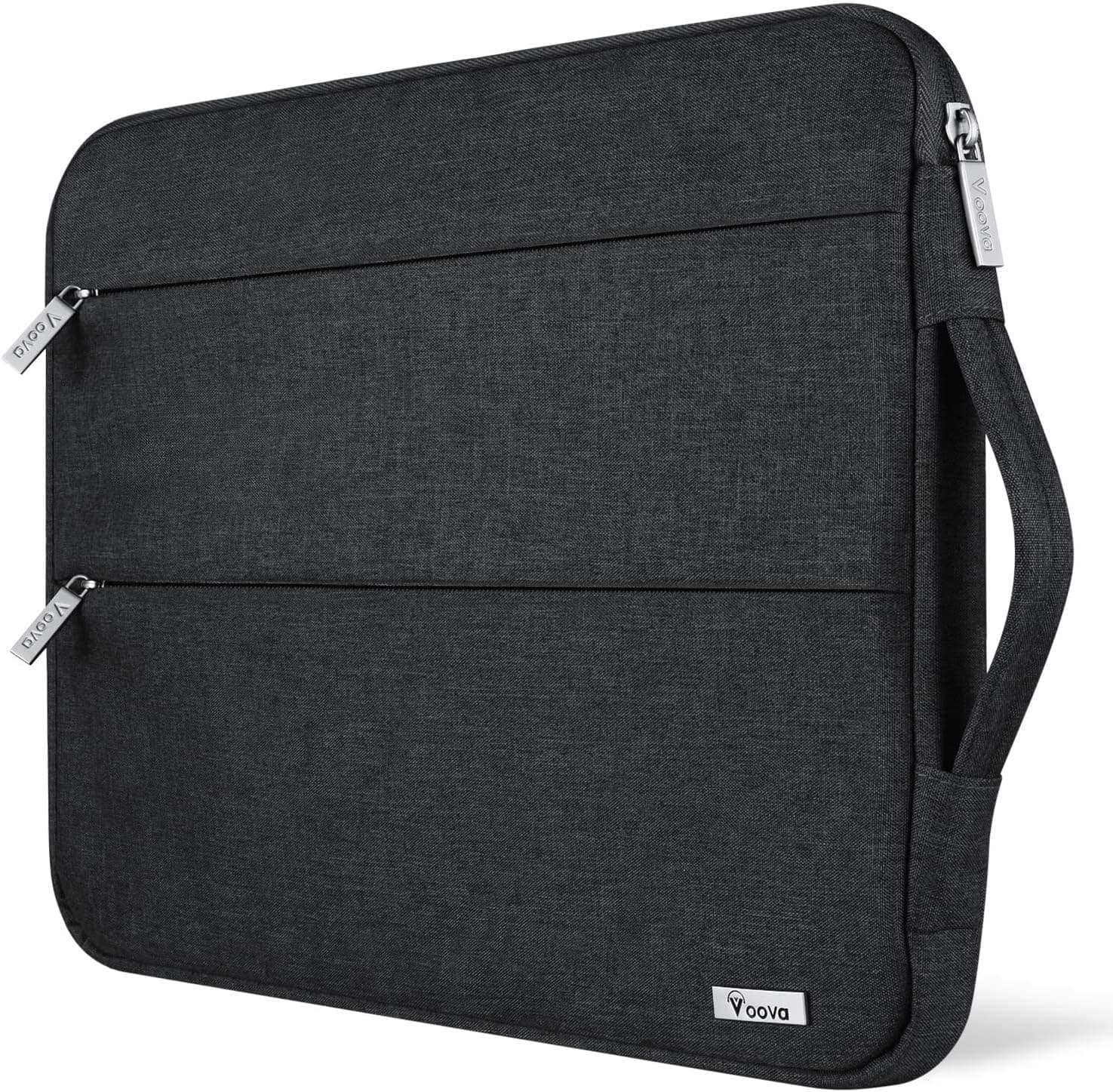 Voova 15-14 Inch Laptop Sleeve, Laptop Case, MacBook Case, Black