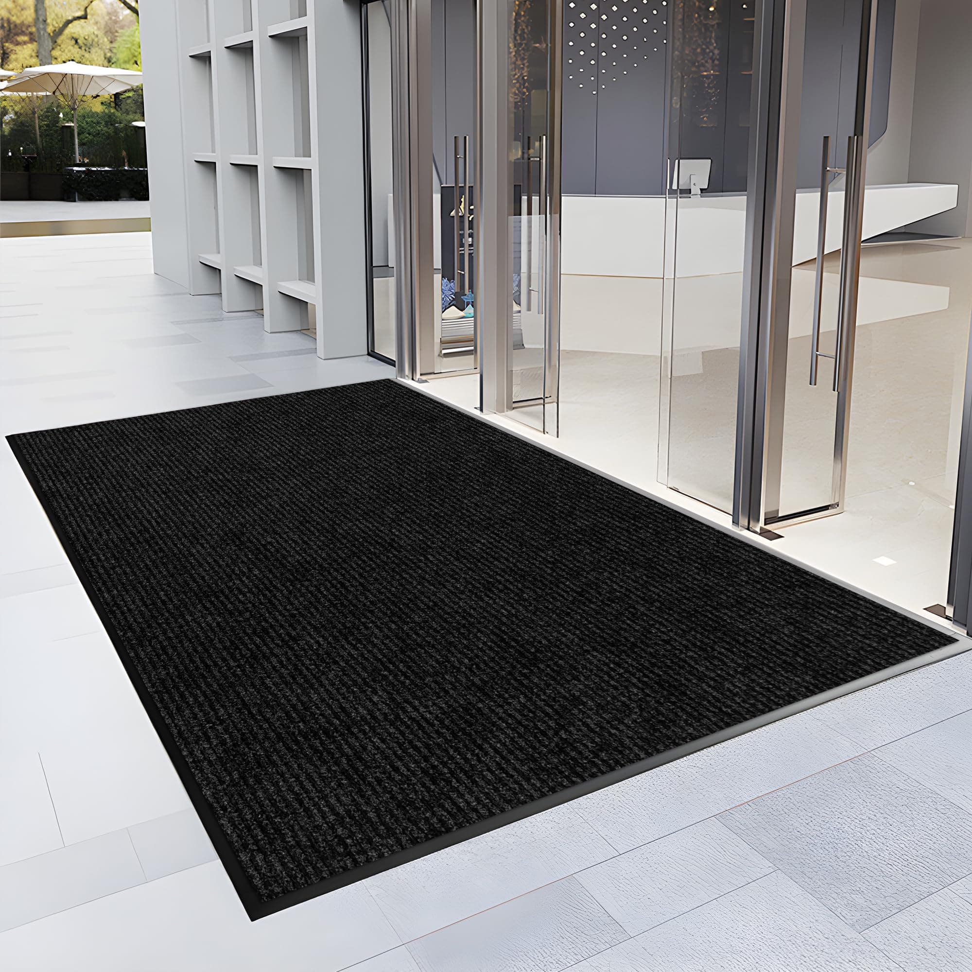 Morefany 2ft x 5ft Commercial Front Door Mat, Heavy Duty Floor Mat
