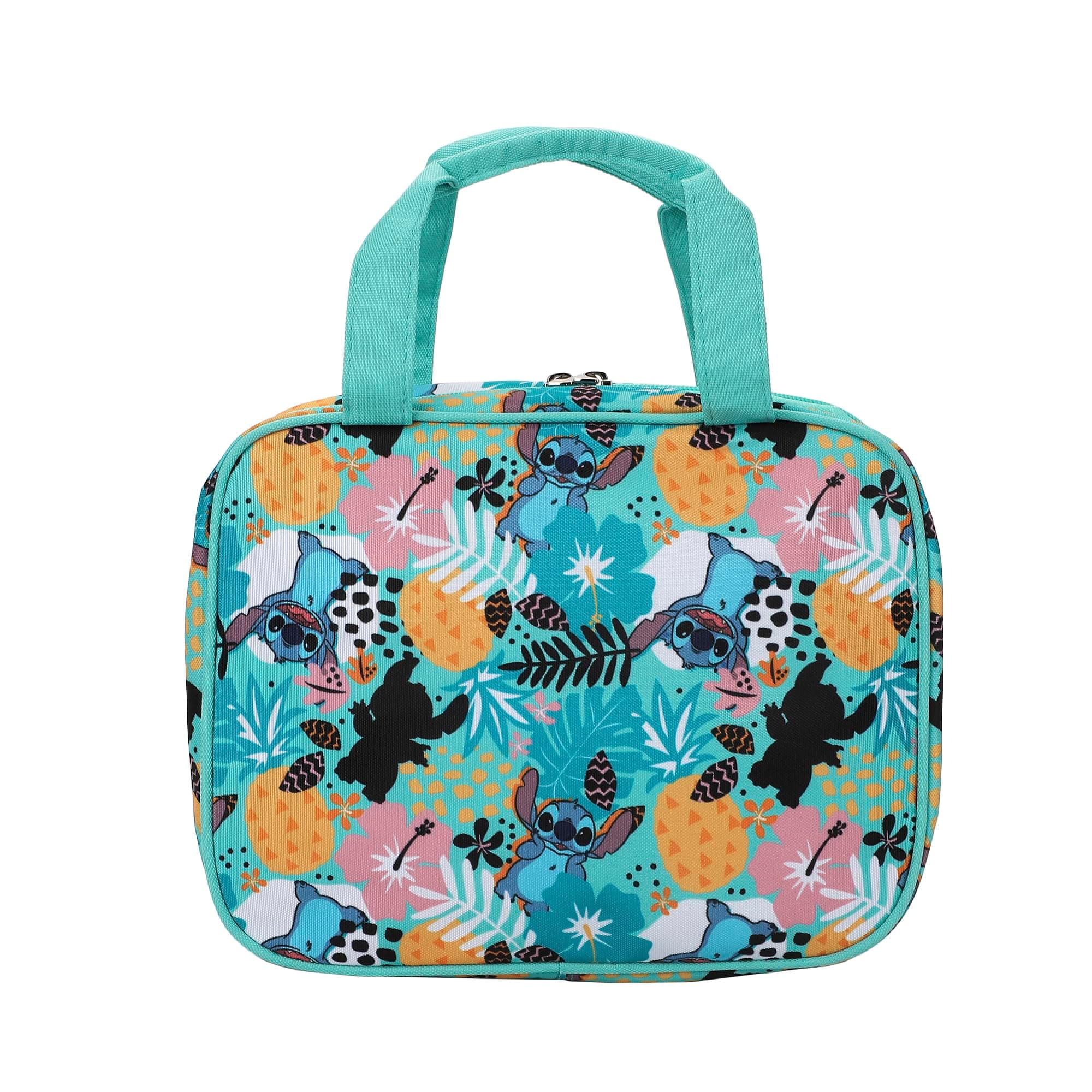 Bioworld Disney Lilo & Stitch Tropical Stitch Adult Cosmetic/Toiletry Bag