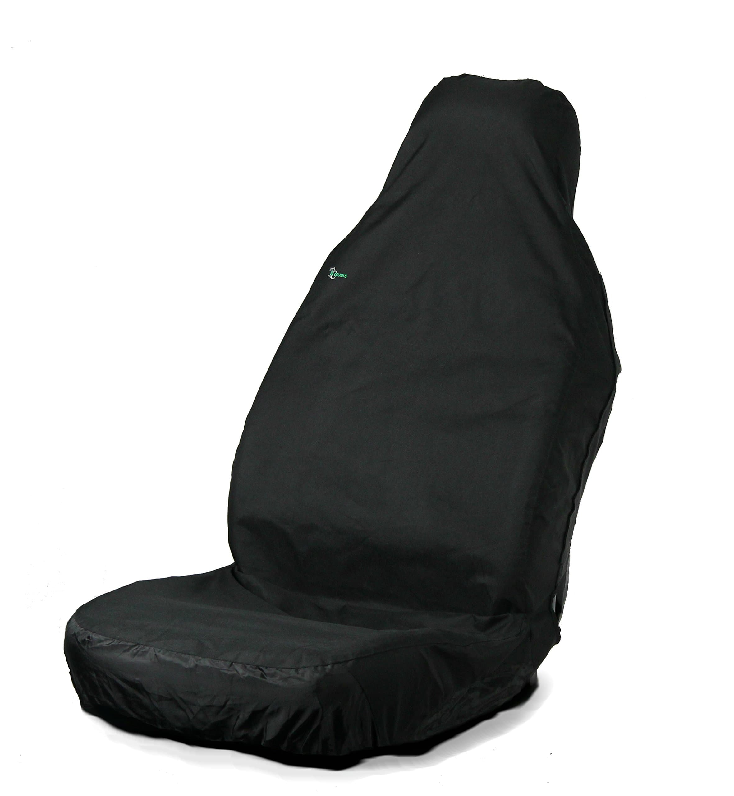 Town and Country 3D Stretch Front Seat Cover - Black