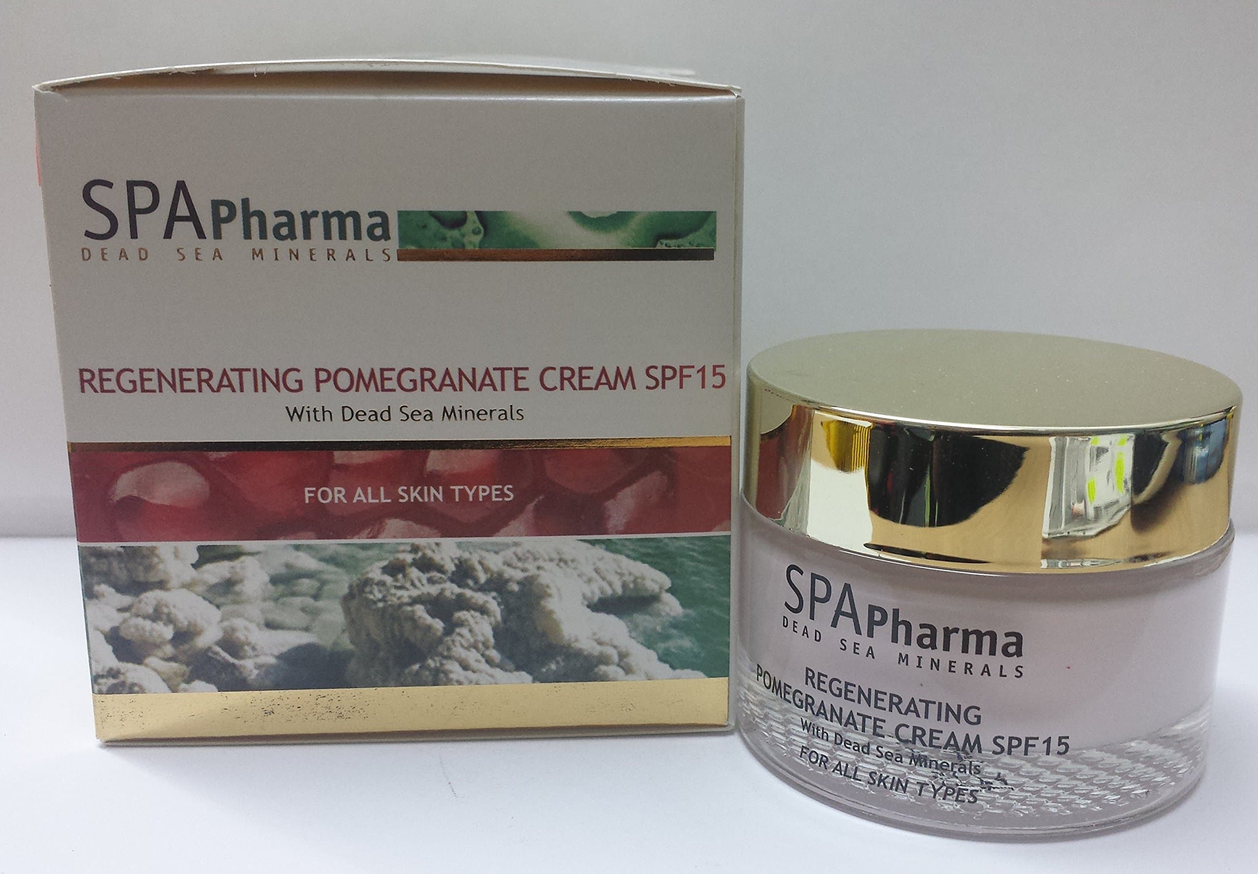 Spa Pharma Dead Sea Regenerating Pomegranate Cream SPF15 50ml
