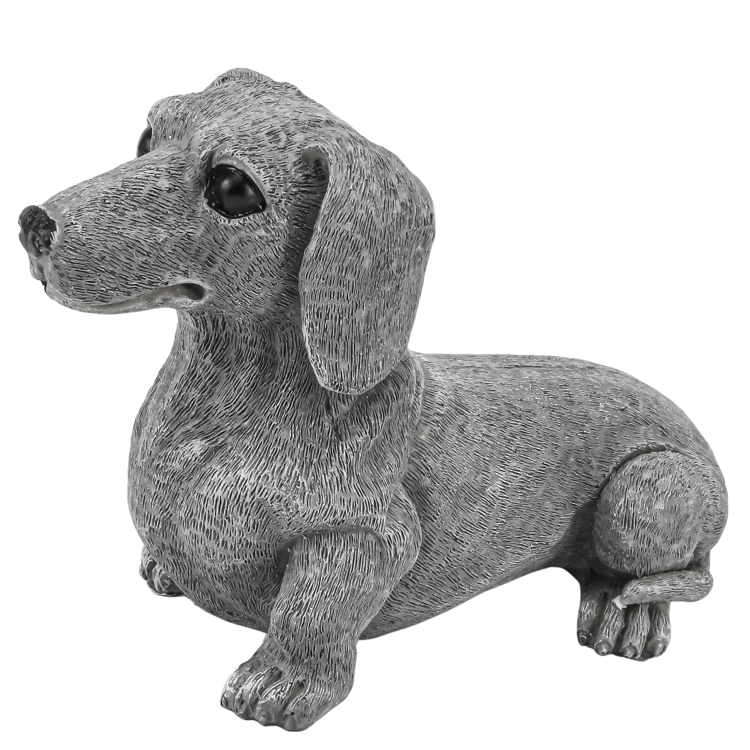 KH866 Miaaim Dachshund Statue, Dog Welcome Sign Garden Statue, Home Lawn Patio Backyard Outdoor Garden Decoration Spring Summer, Gift for Dog Lovers