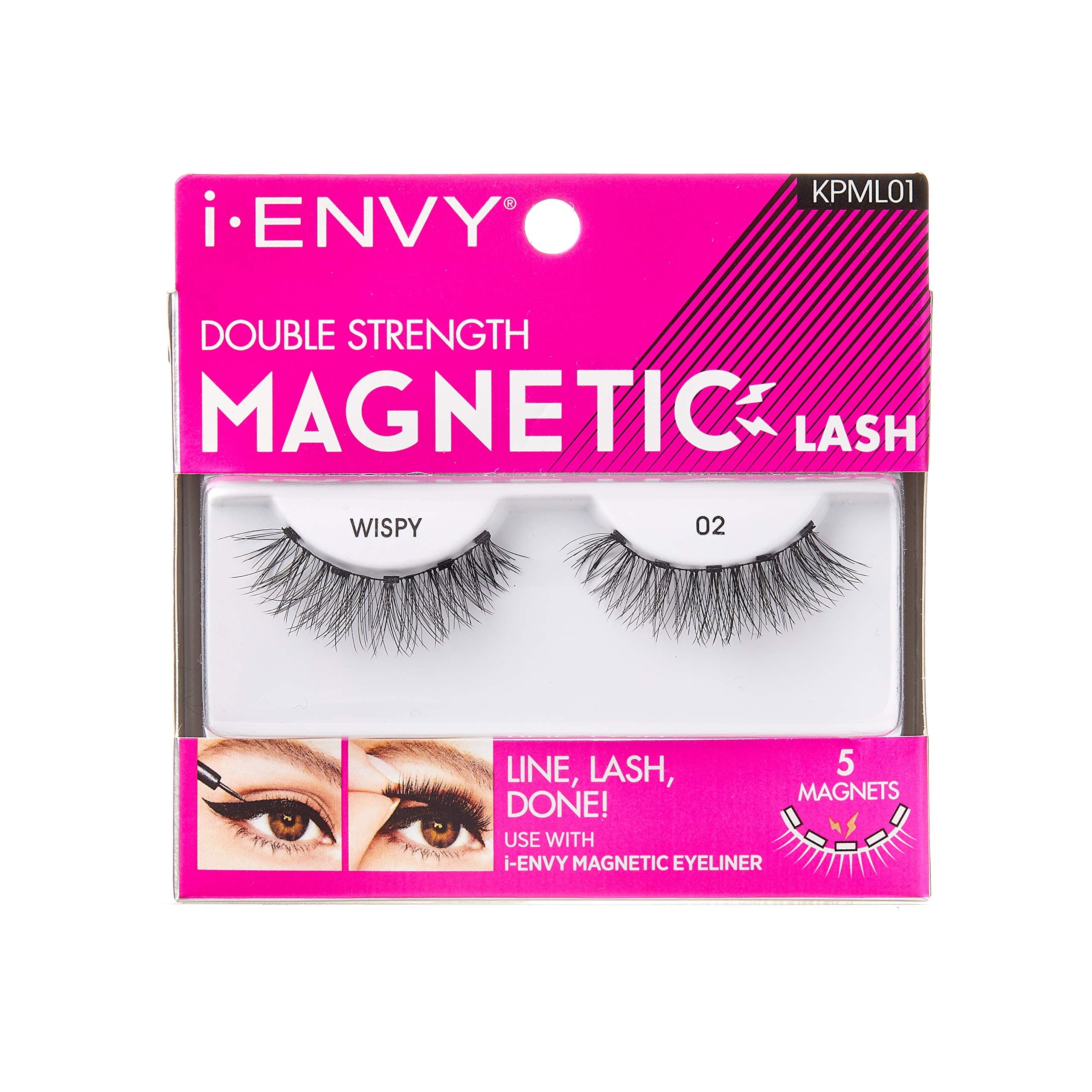 i•ENVY Magnetic Eyelashes Double Strength Reusable Lashes