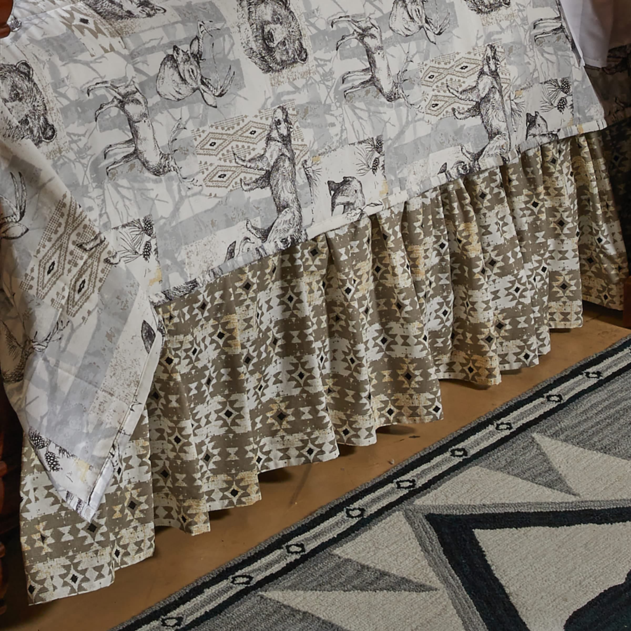 Park Designs Wild and Beautiful Twin Bedskirt