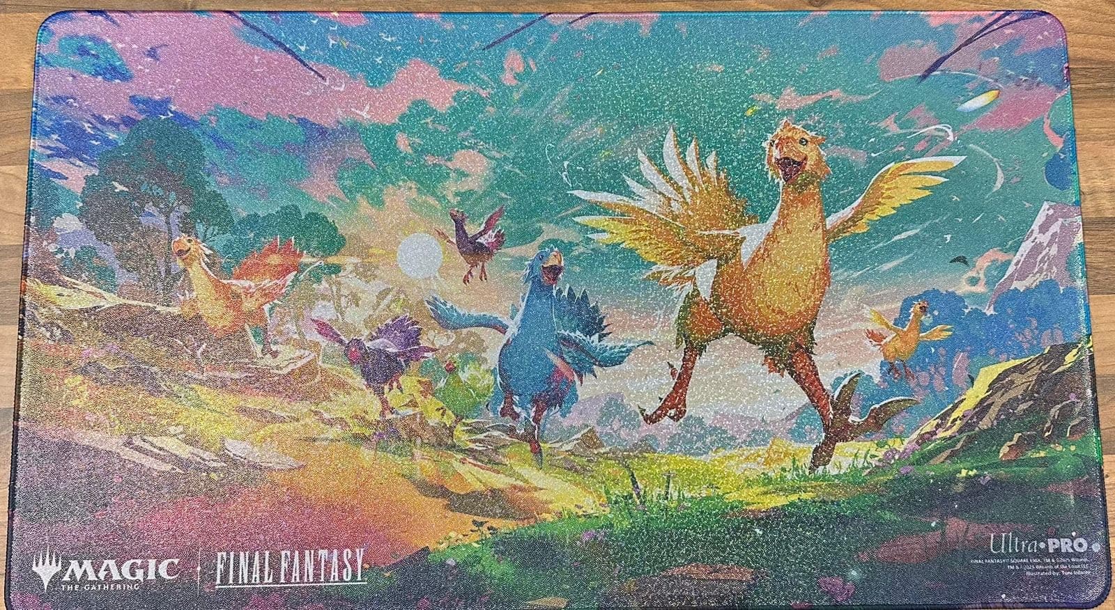 Ultra Pro Magic The Gathering Universes Beyond: Final Fantasy - Chocobos Holofoil Playmat