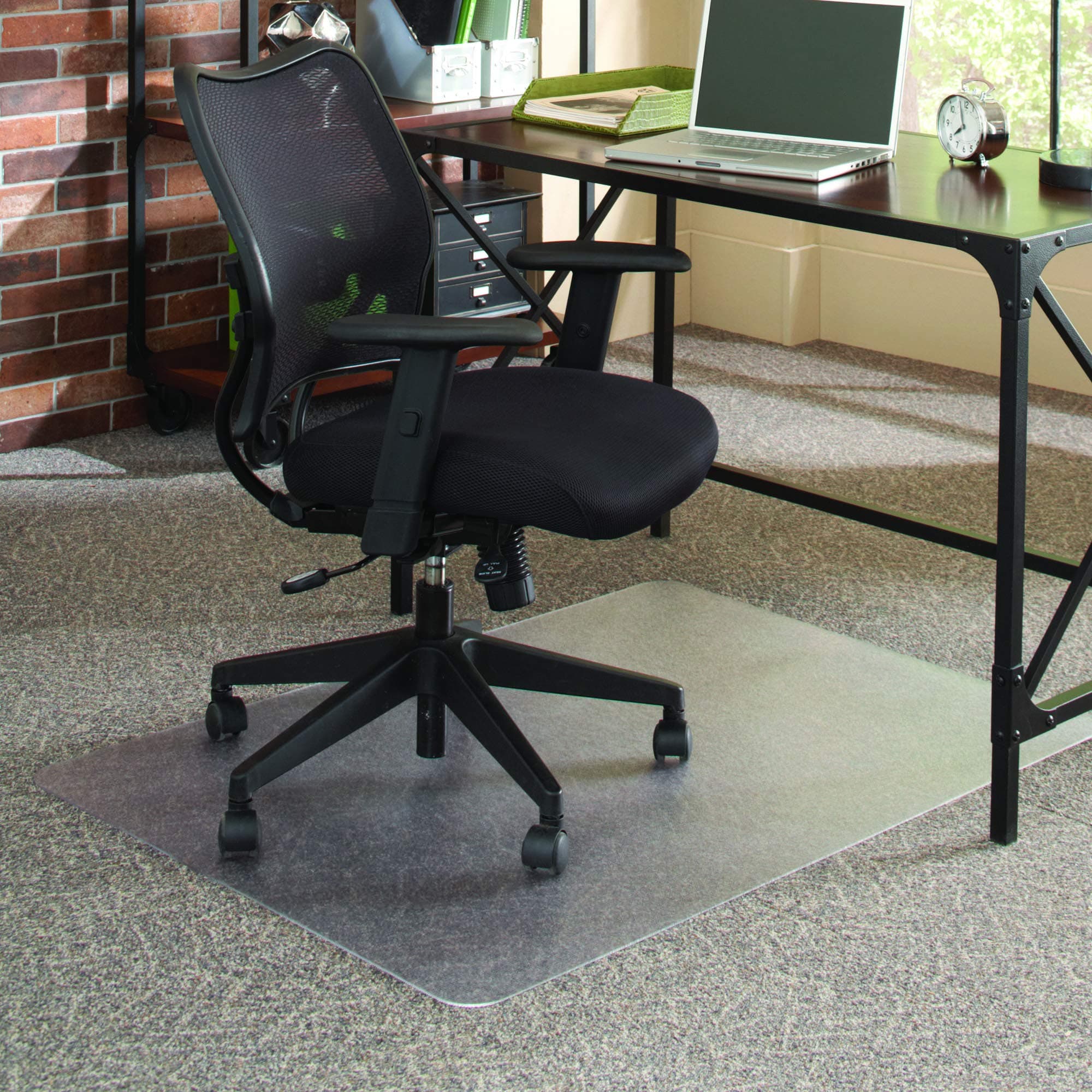 ES Robbins FloorMate Chair Mat Multi Surface, 36"x48", Clear