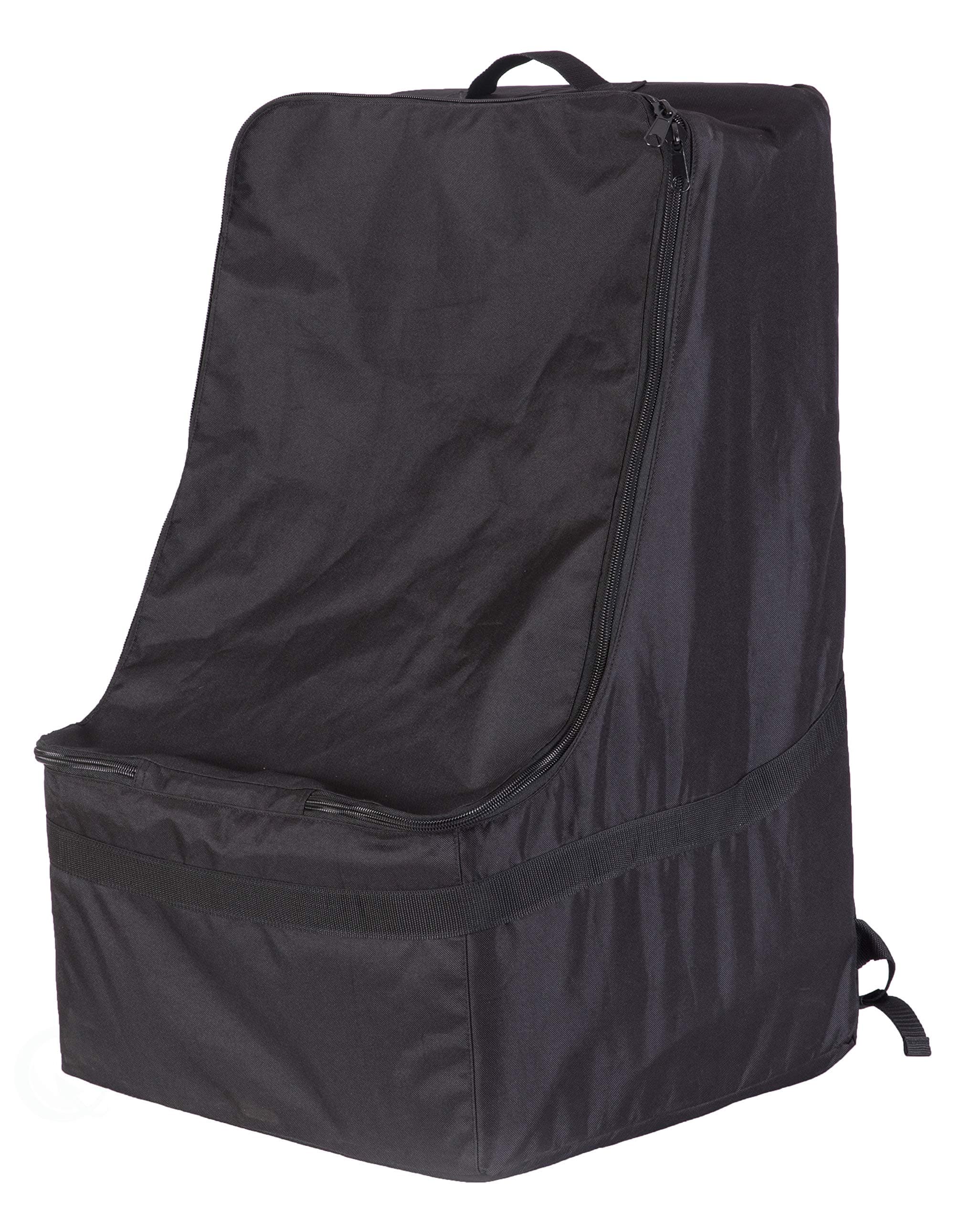 Quickway Imports Universal Car Seat Backpack Travel Bag, Large Padded Protector Bag for Airplane, Gate Bag Check with Padded Adjustable Straps