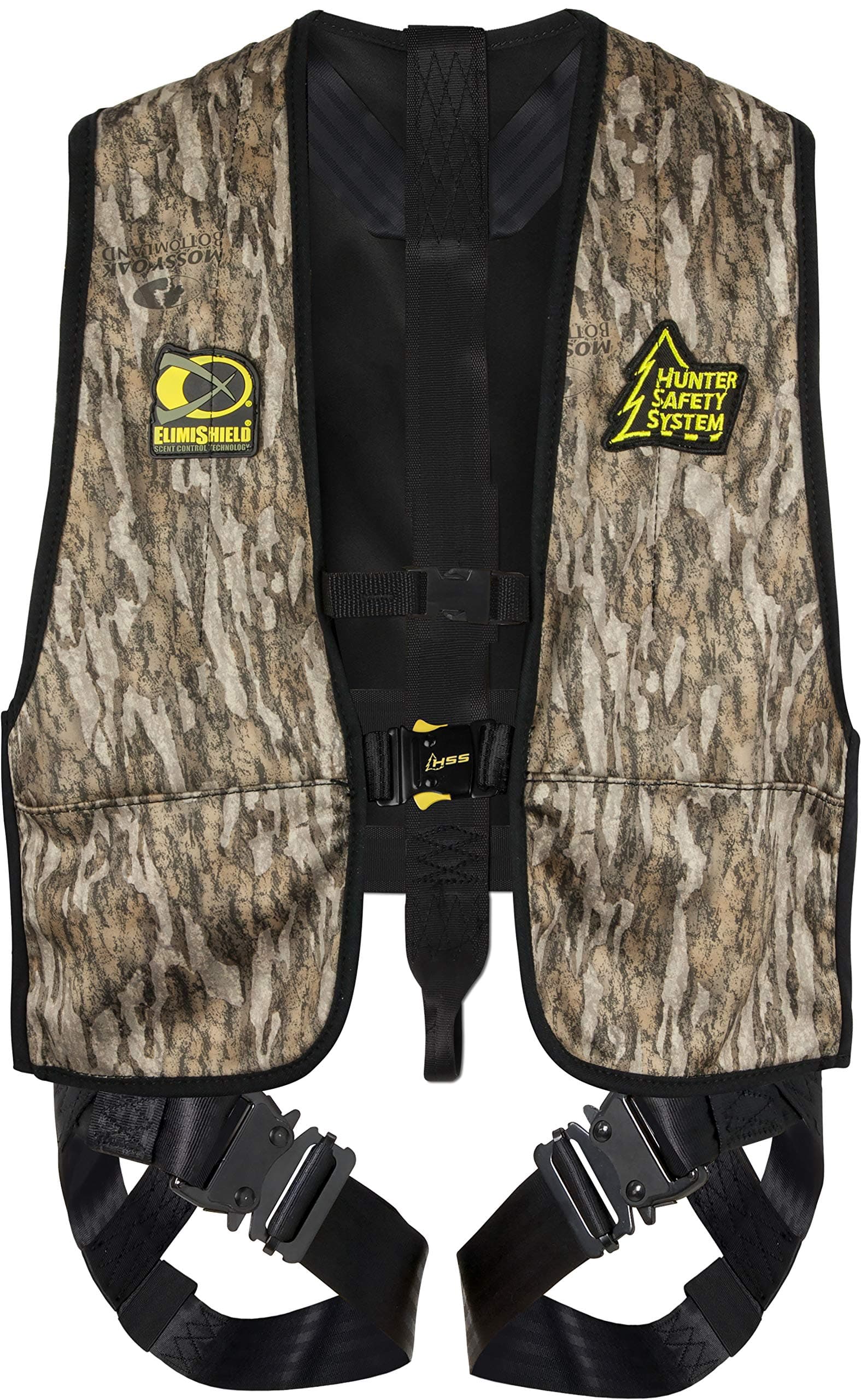 Hunter Safety System HSS Lil' Treestalker Youth Tree-Stand Safety Harness, Provides The Utmost Safety for Kids, Mossy Oak Bottomland
