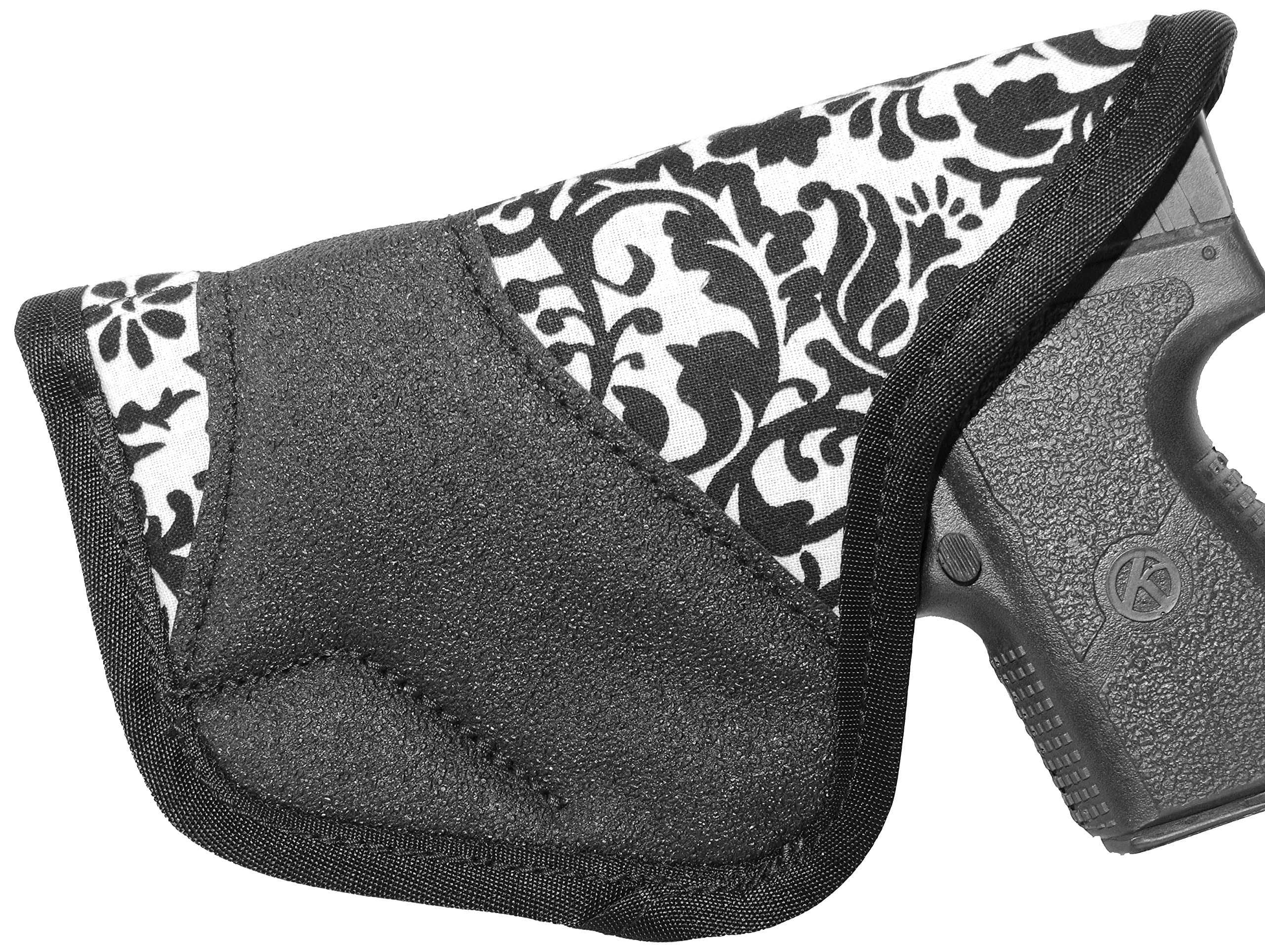 Crossfire Rebel Ambidextrous Pocket Conceal-Carry Handgun Holster for Women - Lightweight Durable Compact Concealed Carry Pistol Holster for Right/Left Hand Shooters